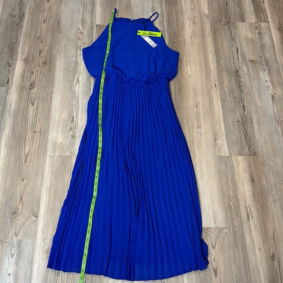 🆕NWT Sam Edelman Royal Blue, Pleated Maxi Skirt, S - Picture 10 of 13